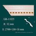 high density construction material PU crown moulding corners for ceiling